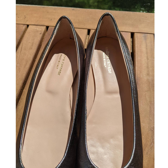 COPY - Andrea Carrano Baby Ballet Flats Silver - Picture 6 of 10